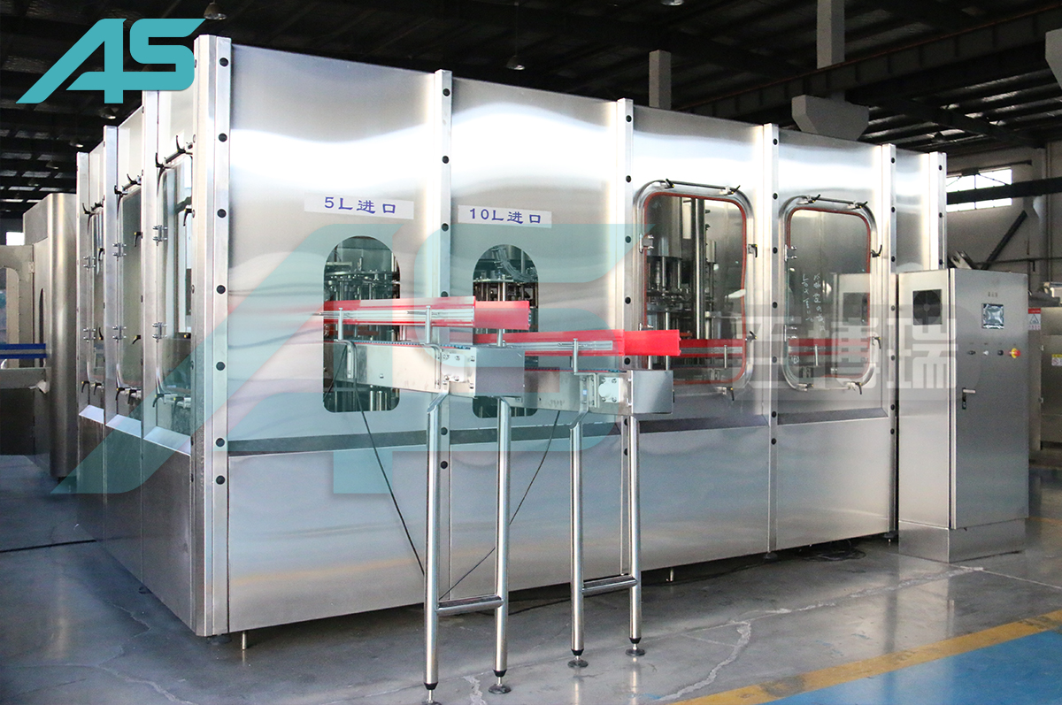 5L&10L同進同出灌裝機